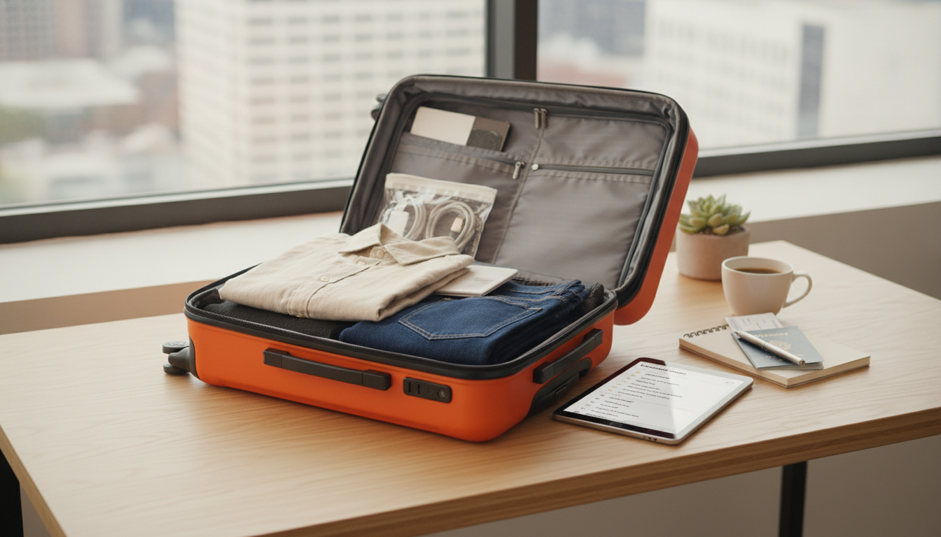 Minimalist Packing Planner: Digital Checklist for Light Travel